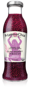 Mamma Chia Organic Chia Beverage, Blackberry Hibiscus, 10 Ounce Chia Organic Beverage, Usda Organic, Non-Gmo, Vegan, Gluten Free