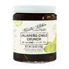 Mild Jalapeno Pepper Chile Crunch 6oz - All Natural Chili Crisp Chips in 100% Olive Oil, Garlic & Rosemary - Spicy Crunchy Mexic