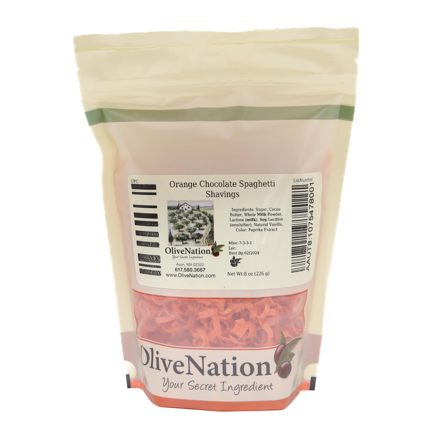 Olivenation Crystalized Ginger Slices, Sweet And Spicy Candied Ginger, Kosher, Gluten Free, Vegan - 1 Lb