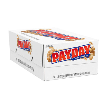 Payday Peanut Caramel Bar (1.85Ounce Bars, Pack Of 24)