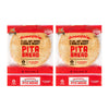 Joseph'S Pita Bread Value 2-Pack, Flax Oat Bran And Whole Wheat, 7G Net Carbs Per Serving, Fresh Baked (6 Per Pack, 12 Pitas Tot