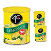 4C Powdered Drink Mix Cannisters, Lemonade, 28 Quarts, Family Sized Cannister, Thirst Quenching & Refreshing Flavors (Lemonade, 3.62 Pound (Pack Of 3))