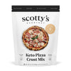 Keto Pizza Crust Zero Carb Mix - Keto and Gluten Free Pizza Baking Mix Vegan - 0g Net Carbs Per Slice - No Erythritol Easy to Make - No Nut Flours - No Sugar fermented-style flavors - Makes 1 Pizza (8.4oz Mix)