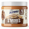 Fit Butters S'Mores Peanut Butter Spread - Added Protein and Coconut Oil, Low Carb, Low Sugar, Complete Protein Dessert Flavored