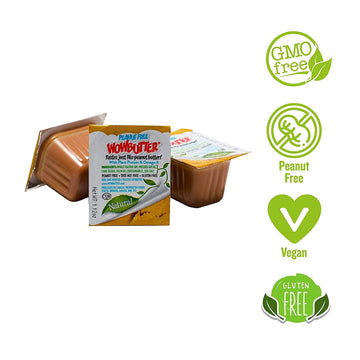 Wowbutter - Creamy Peanut & Tree Nut Free Spread - 175 Cups - 0.56Oz Each - Made With Whole Toasted Soy - All Natural Ingredient