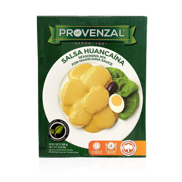 Huancaina Provenzal 3 pack of 2.2 oz each - 3 sobres