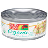 Valley Fresh Organic Canned Chicken Breast With Rib Meat In Water, 5 Ounce (Pack Of 4)