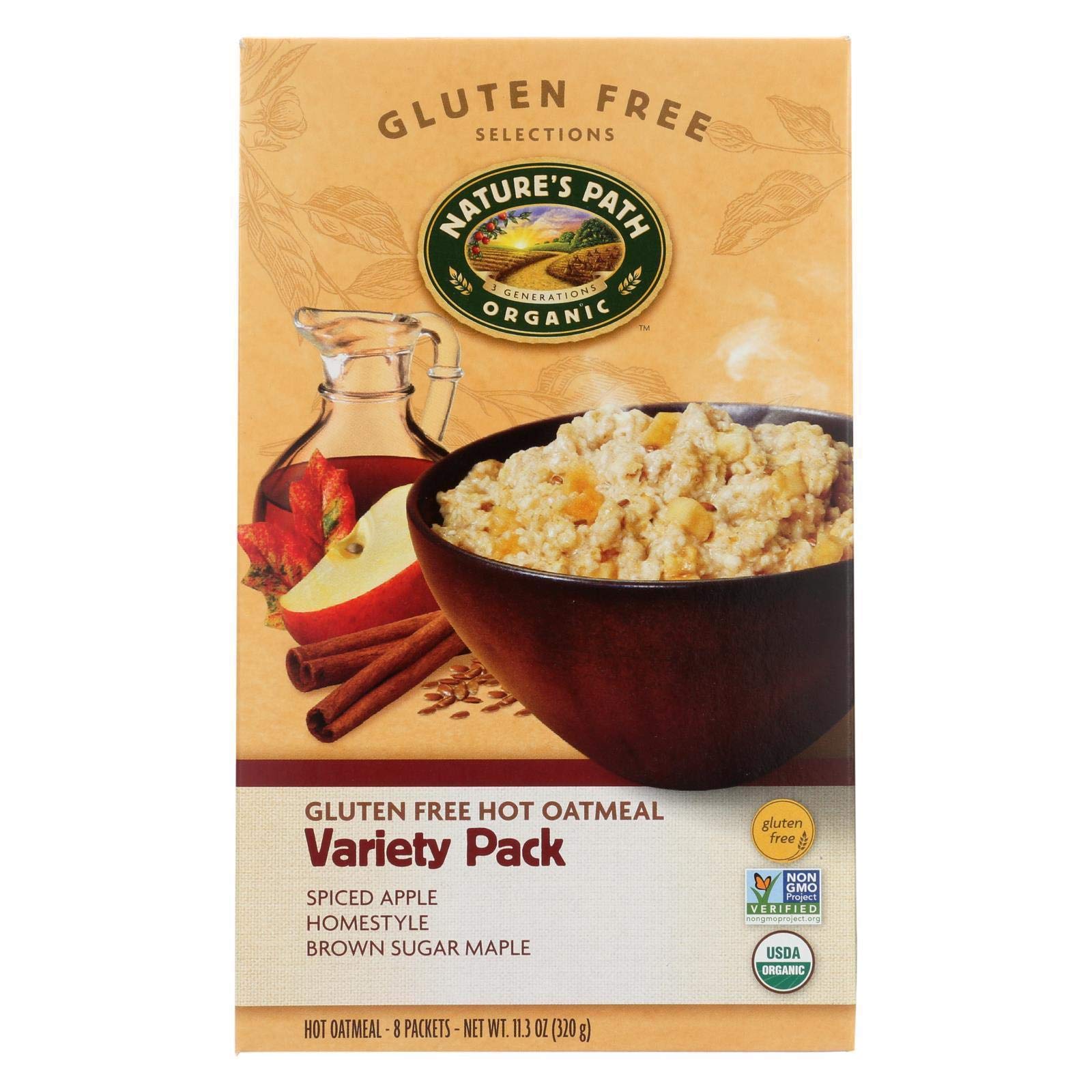 Nature's Path Oatmeal GF Var Pk 12x 11.3OZ