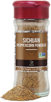 Soeos Sichuan Peppercorn Powder 1oz (28.3g), Non-GMO Verified, Szechuan Peppercorn, Ground Sichuan Green Peppercorns, Green Sich