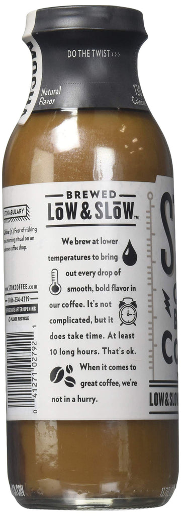 Stok Mocha Cold Brew Iced Coffee, 13.7 Fluid Ounce - 12 Per Case.