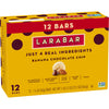 Larabar Banana Chocolate Chip Gluten Free Vegan Fruit & Nut Bars 12 ct