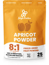 Jungle Powders Apricot Powder 3.5 Ounce Powdered Freeze Dried Apricot Fruit Smoothie No Sugar Added Additive And Filler Free Deh