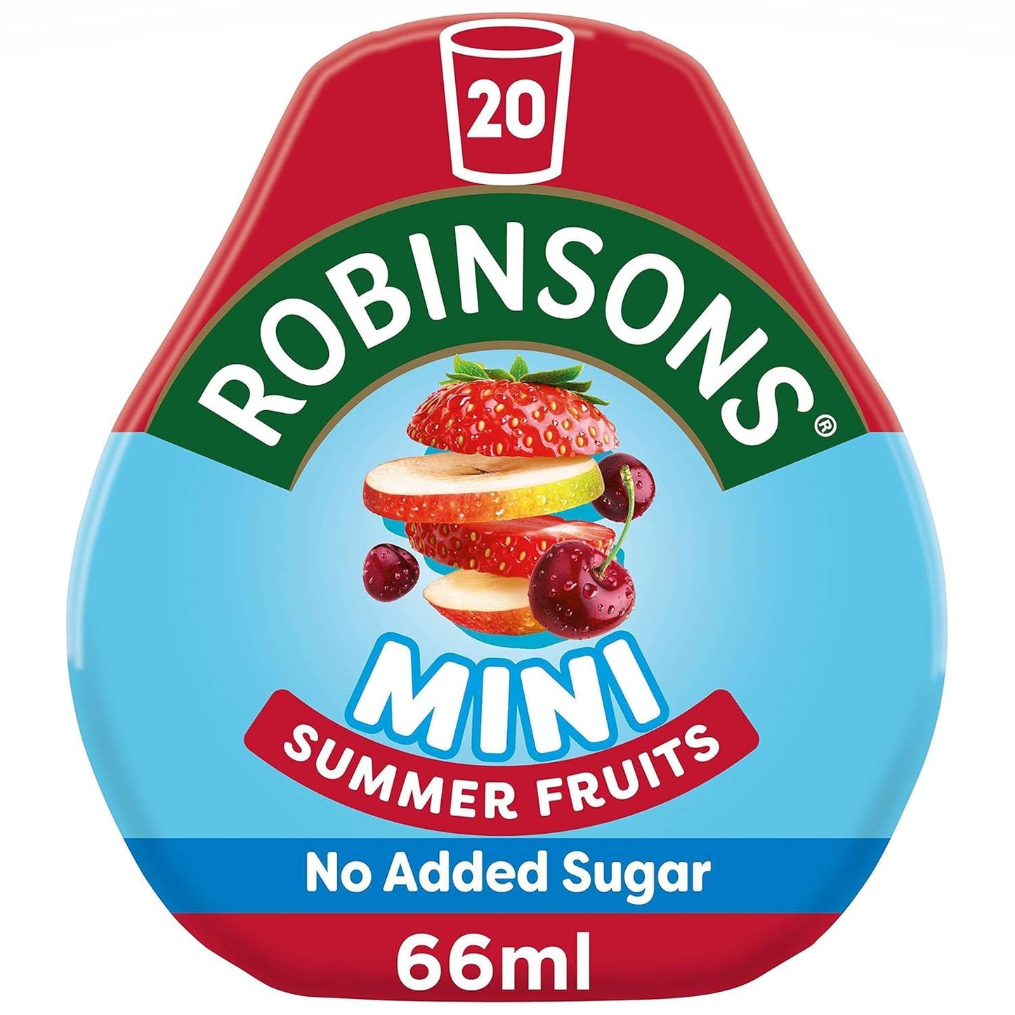 Robinsons Mini Summer Fruits On-The-Go Squash 66ml (Pack of 6)
