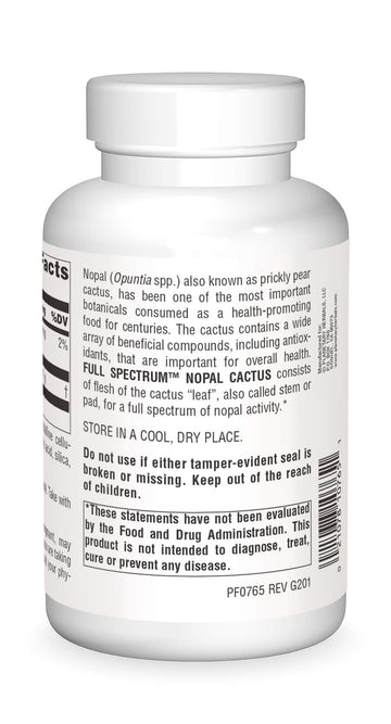 tary Herbals Nopal Cactus Full Spectspirit-inspired flavor 1000mg, 240 Count, 0.45 Pound