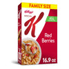 Kelloggs Special K Breakfast Cereal, Family Breakfast, Made with Real Strawberries, Family Size, Red Berries, 16.9oz Box (1 Box)