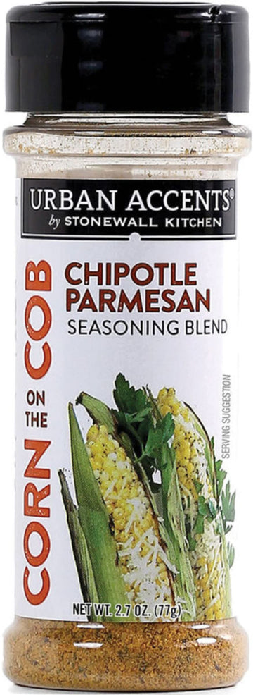Urban Accents Corn On The Cob Vegetable Seasoning, Chile Lime And Chipotle Parmesan (2-Pack)