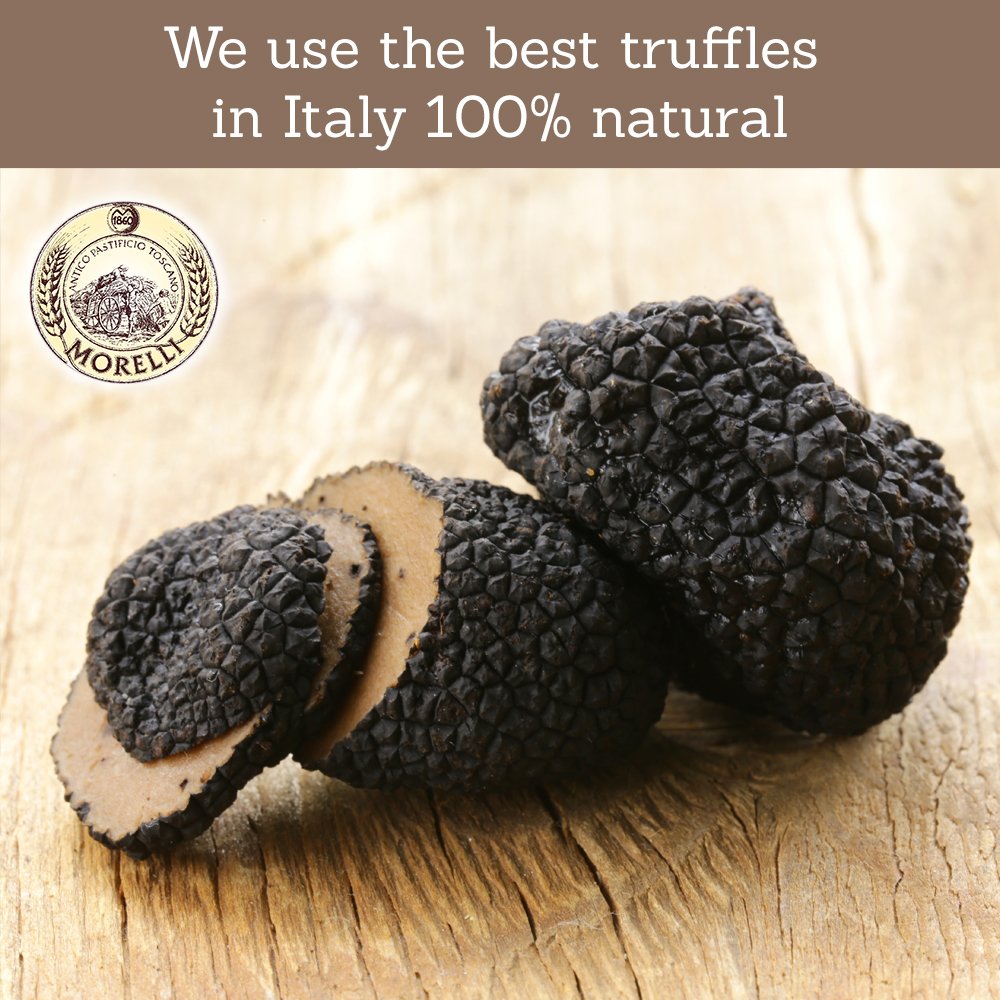 Morelli Truffle Tagliolini Italian Pasta - Gourmet Pasta - Handmade In Small Batches - Imported Italian Pasta Noodles - Durum Wh