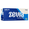 Zevia Zero Sugar, Vanilla Cola Soda, 12 Fl Oz Cans (Pack of 8)