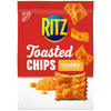 Ritz Toasted Chips Cheddar Crackers, 8.1 Oz