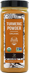 Soeos Organic Turmeric Powder 10Oz (284G), Non-Gmo Verified, Usda Organic, Natural Curcumin, Lab Tested For Purity, Sealed Package To Keep Turmeric Fresh