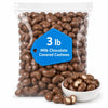 Milk Chocolate Covered Cashews, 3 lb Bulk Chocolate Nuts for Snacking