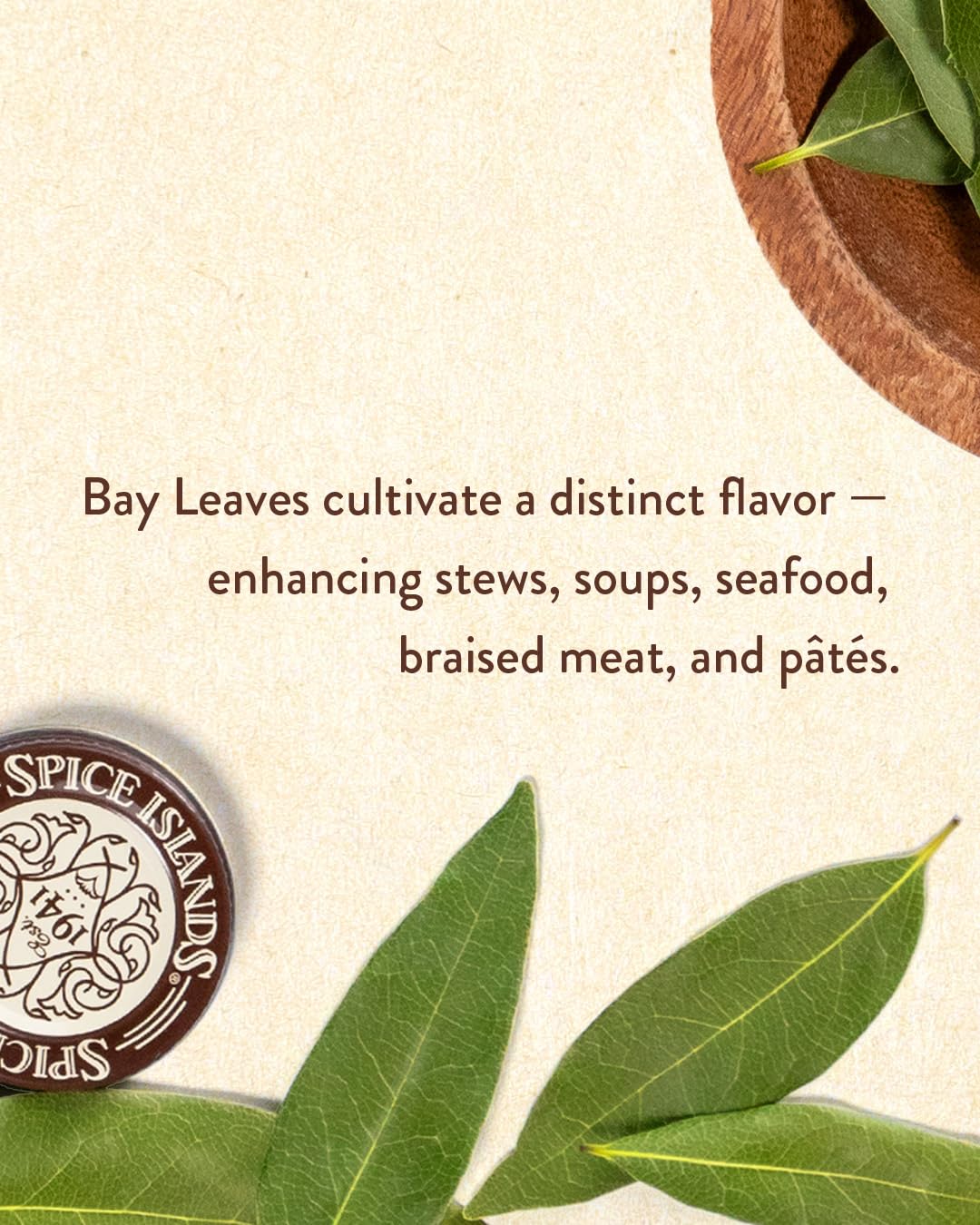 Spice Islands Whole Bay Leaf, 0.14 Oz