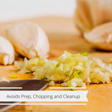 Toasted Minced Garlic By Its Delish, 2 Lbs Bulk Bag - Premium Fresh Dry Roasted Chopped Garlic For Cooking, Baking, Topping - No