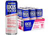 Focus Factor Energy Drink - Fruit Punch - 12 x 355ml Cans - Sugar Free, Low Calorie, Lightly Carbonated - Red