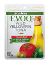 Starkist E.V.O.O. Yellowfin Tuna In Extra Virgin Olive Oil With Tomato Basil, 2.6 Oz, Pack Of 24