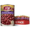 S&W - Dark Red Kidney Beans - 15.5 Oz. Can (Pack Of 12)
