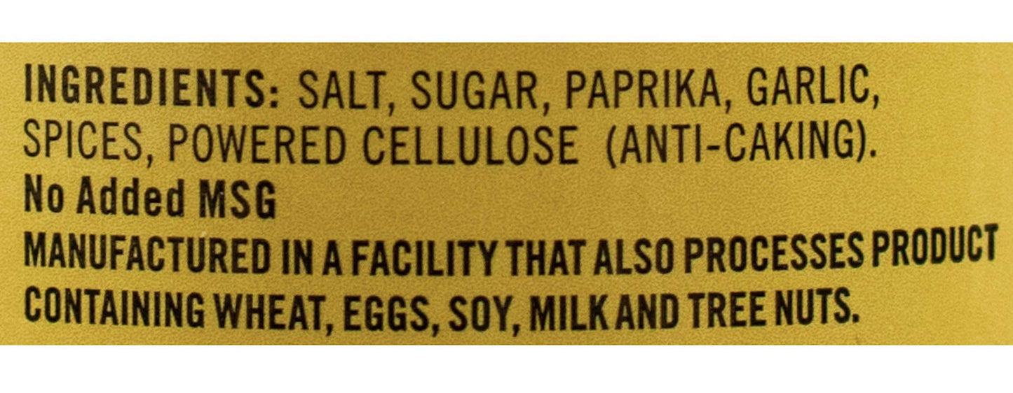 Johnnys Seasoning Salt, No Msg, 42 Oz