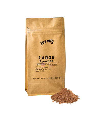 Jovvily Carob Powder - 2 Lb - Milkshakes - Smoothies - Baked Goods