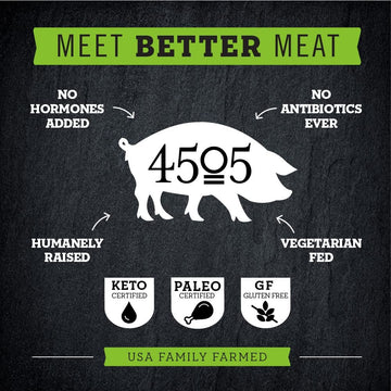 4505 Meats Cracklins Fried Pork Curly Q'S, 3 Oz