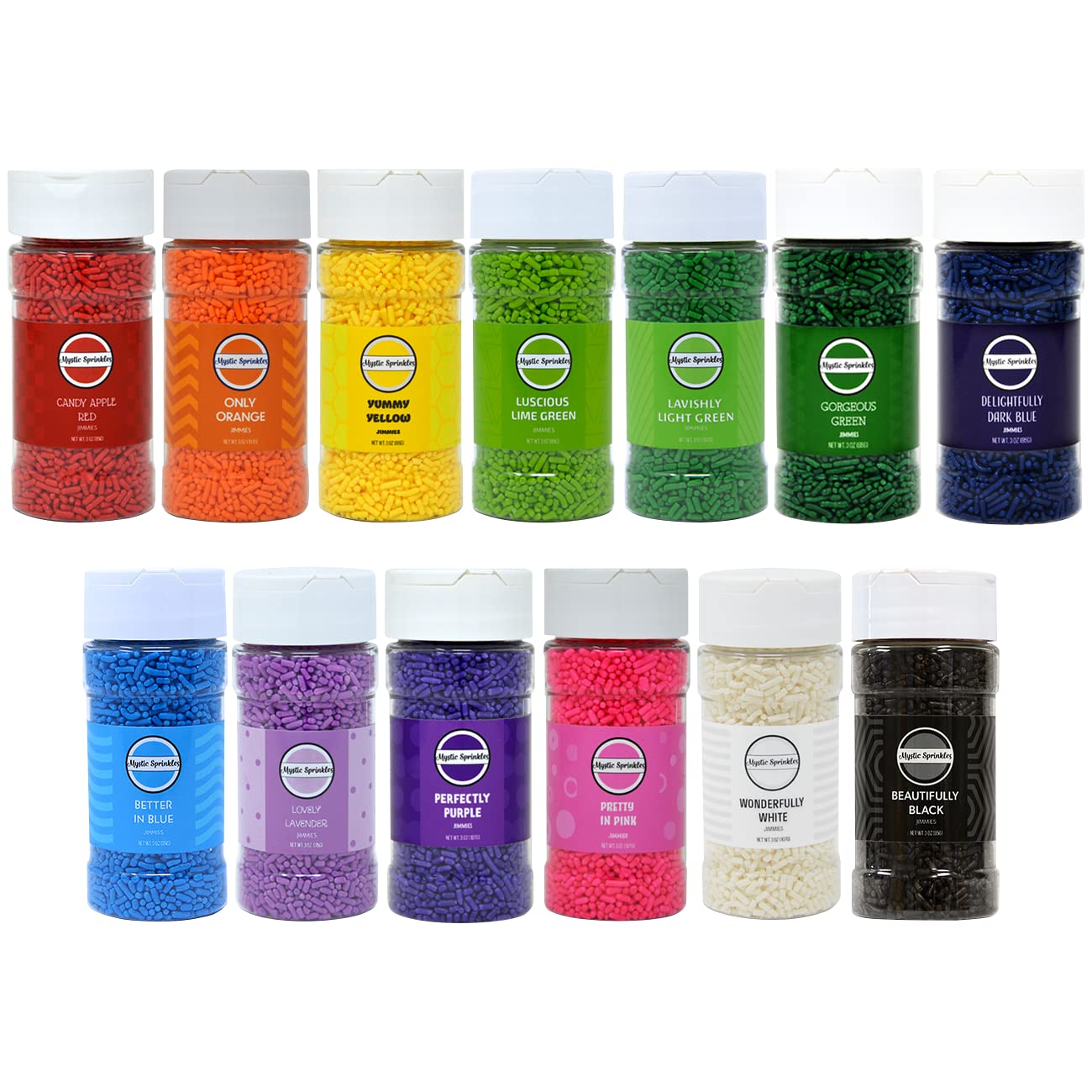Mystic Sprinkles Solid Color Jimmy Sprinkles (The Solid Collection)