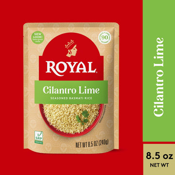 Royal - Ready To Heat Rice - Authentic Cilantro Lime, 4 Count