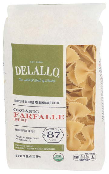 Pasta Semolina Farfalloni Org