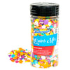 Bakerpan Spring Sprinkles For Cake Decorating - Flower Sprinkles Edible 4 Ounces - Edible Confetti Sprinkles For Cupcakes, Ice Cream, Cookies, Cakes (Made In Usa)