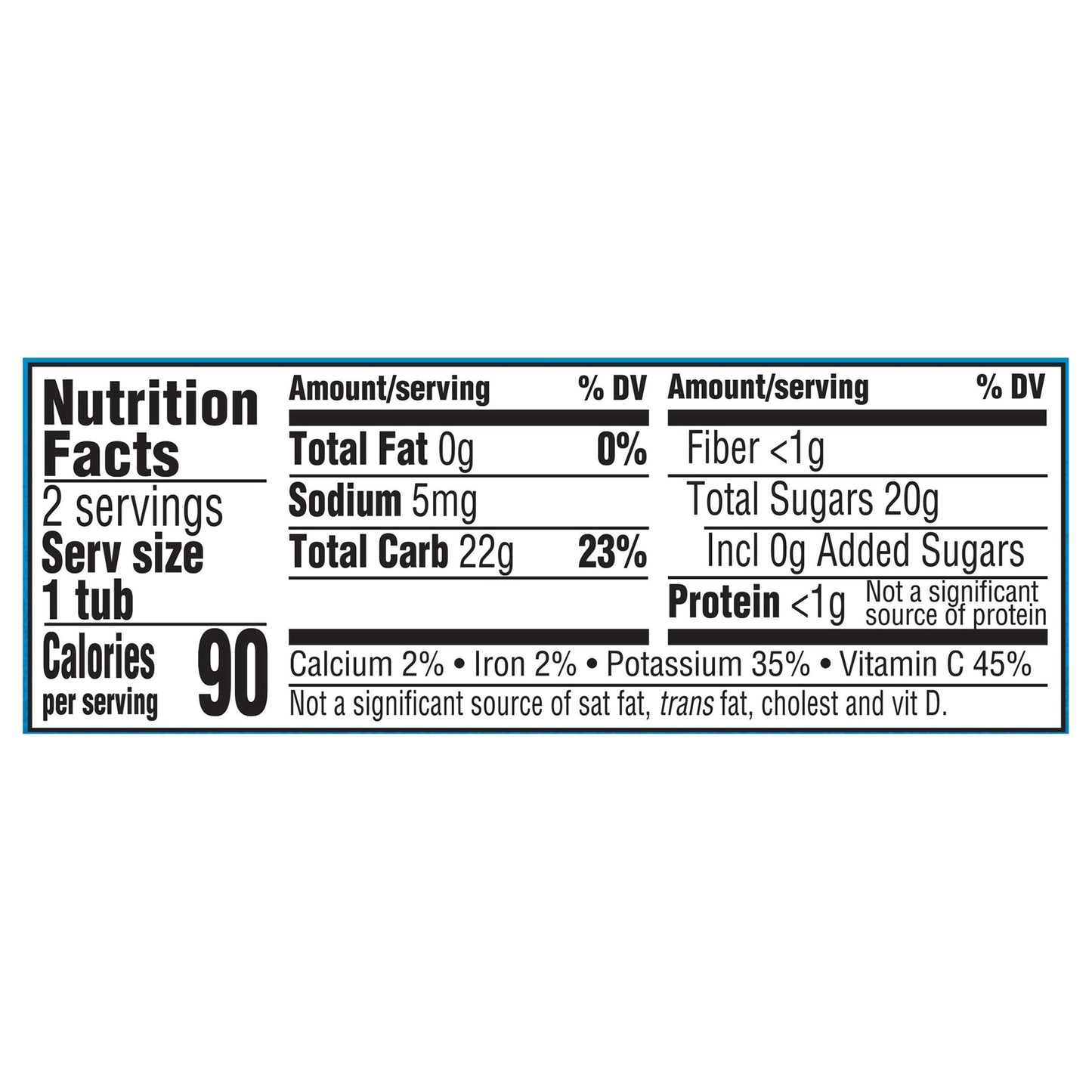 Gerber 2Nd Foods Fruits Banana & Orange Medley Pureed Baby Food, 4 Ounce Tubs, 2 Count (Pack Of 8)