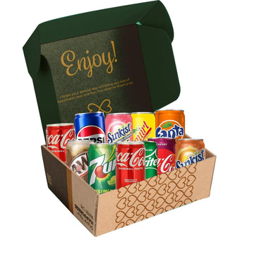 MUNCHIE MIX (PACK OF 23) MINI SODA SAMPLER - MULTI FLAVORS OF 7.5 OZ. CANS - GREAT GIFT FOR ANY OCCASION Variety Pack | Soft Dri