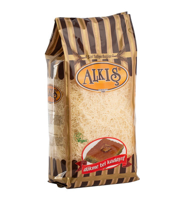 Kataifi, Kataifi Shredded Fillo Dough, Kadayif, Kataifi Pastry, Phyllo Dough 500 Gr/1.1 Lb