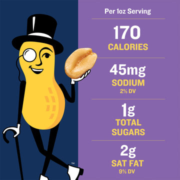 Planters Lightly Salted Mix Nuts, Plant-Based Protein, 15 Oz Canister