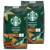 Starbucks House Blend Whole Bean Coffee (40 Ounce) (2 Pack), Brown