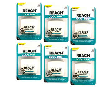Reach Dental Floss, Cool Mint, 6 Count