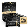 Truvani Plant Based Snack Bars | Chocolate Brownie 12 Pack | 7g Protein | USDA Organic and Vegan | The Only Bar | Dairy, Soy, an
