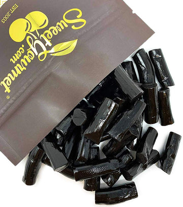 Sweetgourmet Finnska Sweet Black Licorice | Finnish Soft Licorice | 1 Pound