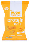Iwon Organics, Puffs Protein Cheddar Cheese Organic, 5 Ounce