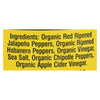 O Brothers Organic Hot Sauce Chipotle Habanero, 5 Fz