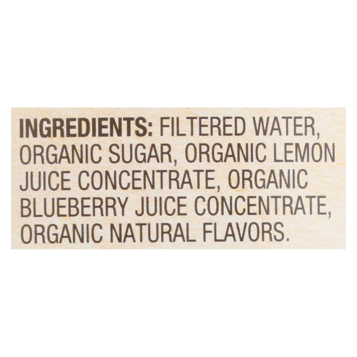 Santa Cruz Organic - Lemonade Blueberry - Case of 12-32 Fz