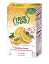 TRUE ORANGE Water Enhancer (32 Packets) | Zero Calorie Water Flavoring | For Water, Bottled Water, Iced Tea & Recipes | Water Fl