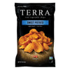 Terra Sweet Potato Chips, Crinkle Chips with Sea Salt, 5 oz Bag (Pack of 6)